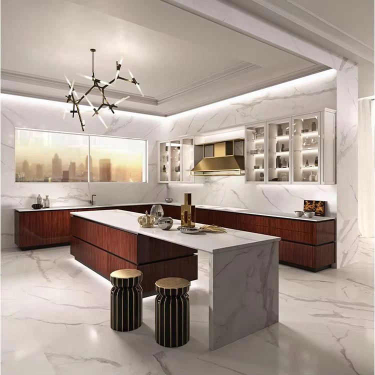 White Gloss Laminate Kitchen Cabinets